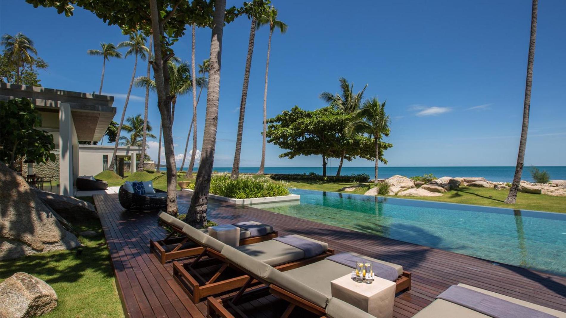 Fashionable Villa Malabar Beachfront 5 Bedrooms Plus 2 Kid'S Bedrooms แหลมสอ ภายนอก รูปภาพ