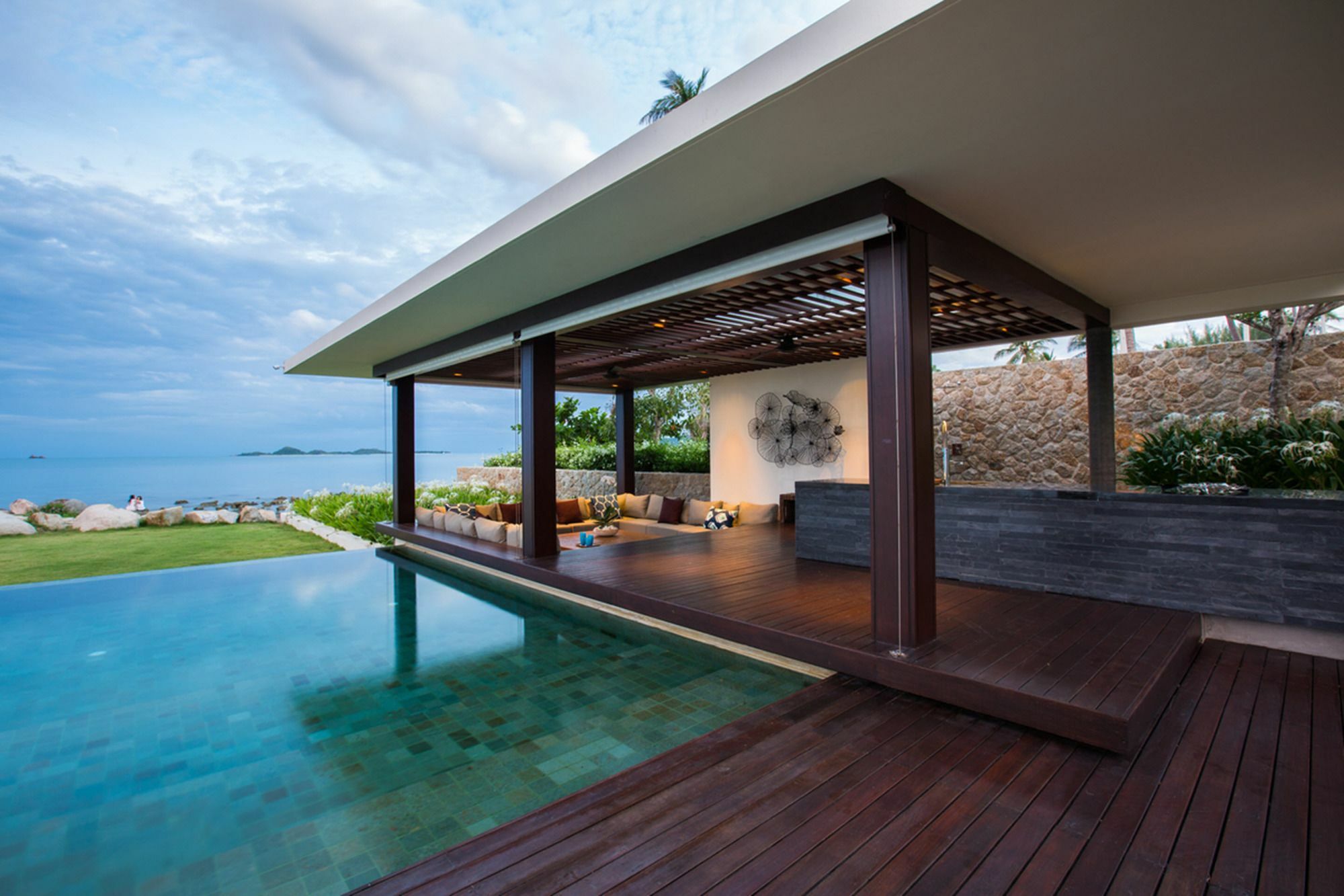 Fashionable Villa Malabar Beachfront 5 Bedrooms Plus 2 Kid'S Bedrooms แหลมสอ ภายนอก รูปภาพ