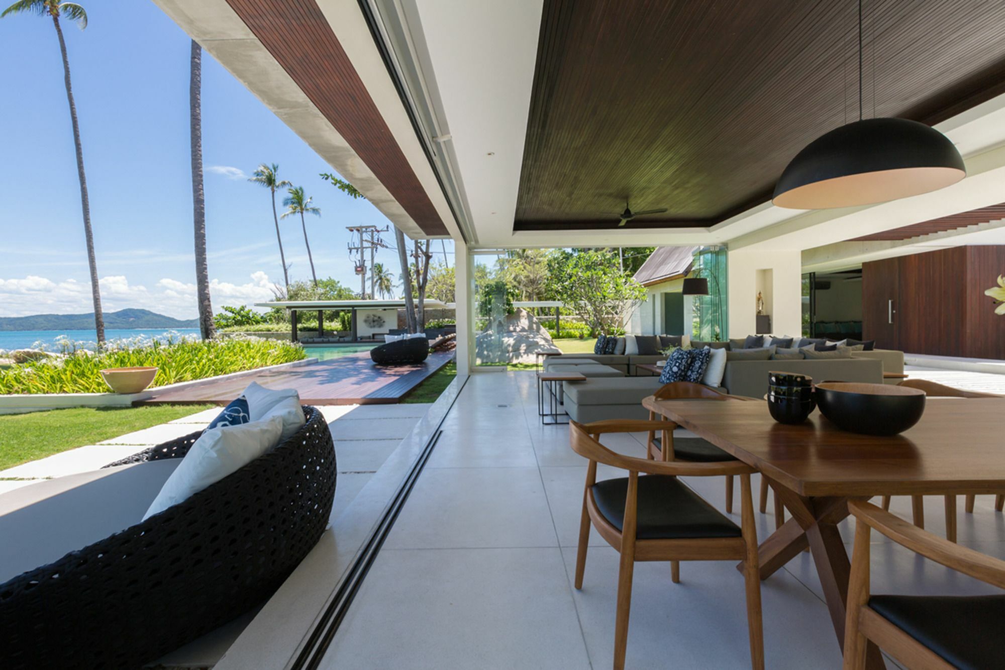 Fashionable Villa Malabar Beachfront 5 Bedrooms Plus 2 Kid'S Bedrooms แหลมสอ ภายนอก รูปภาพ