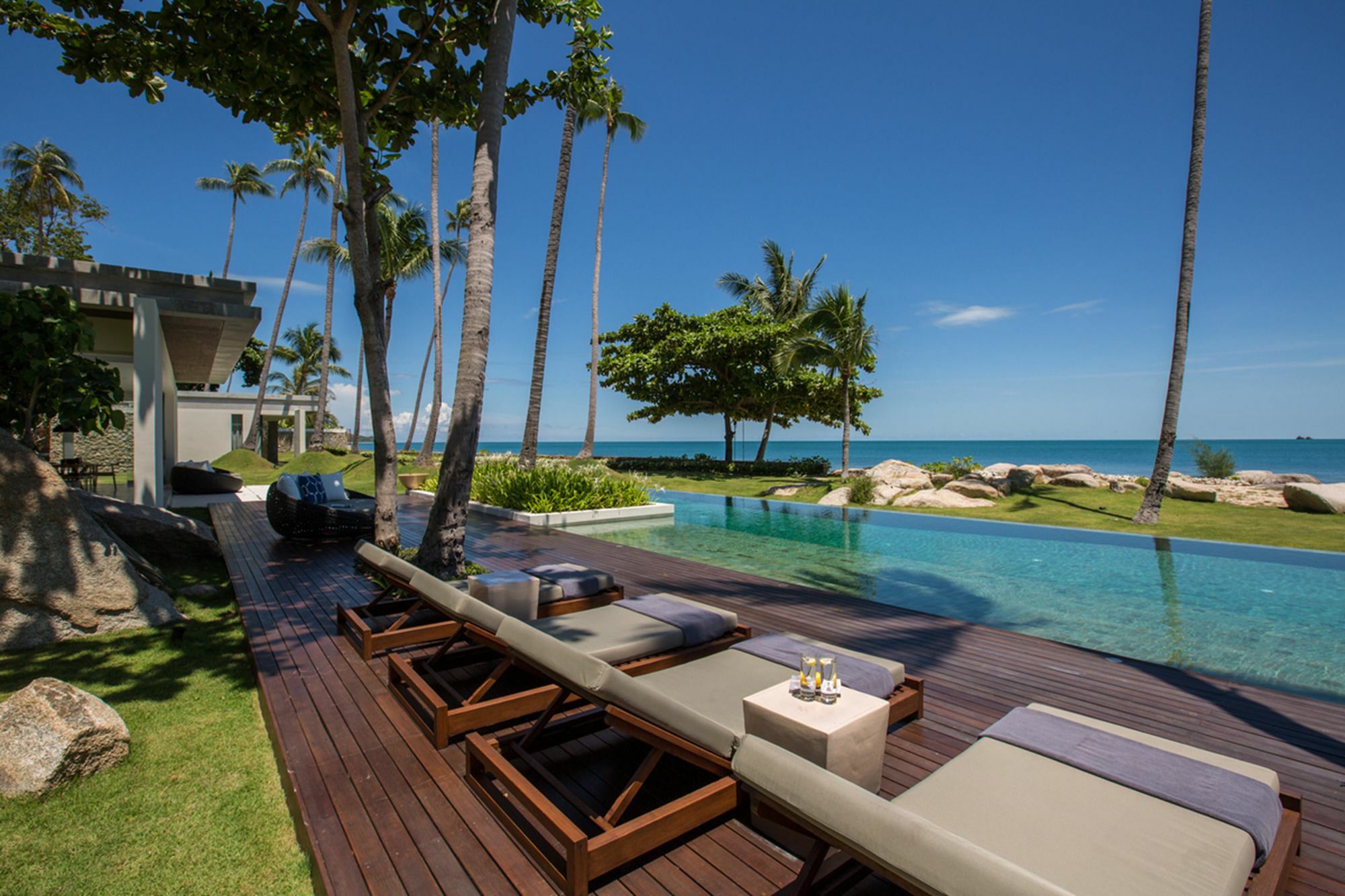Fashionable Villa Malabar Beachfront 5 Bedrooms Plus 2 Kid'S Bedrooms แหลมสอ ภายนอก รูปภาพ